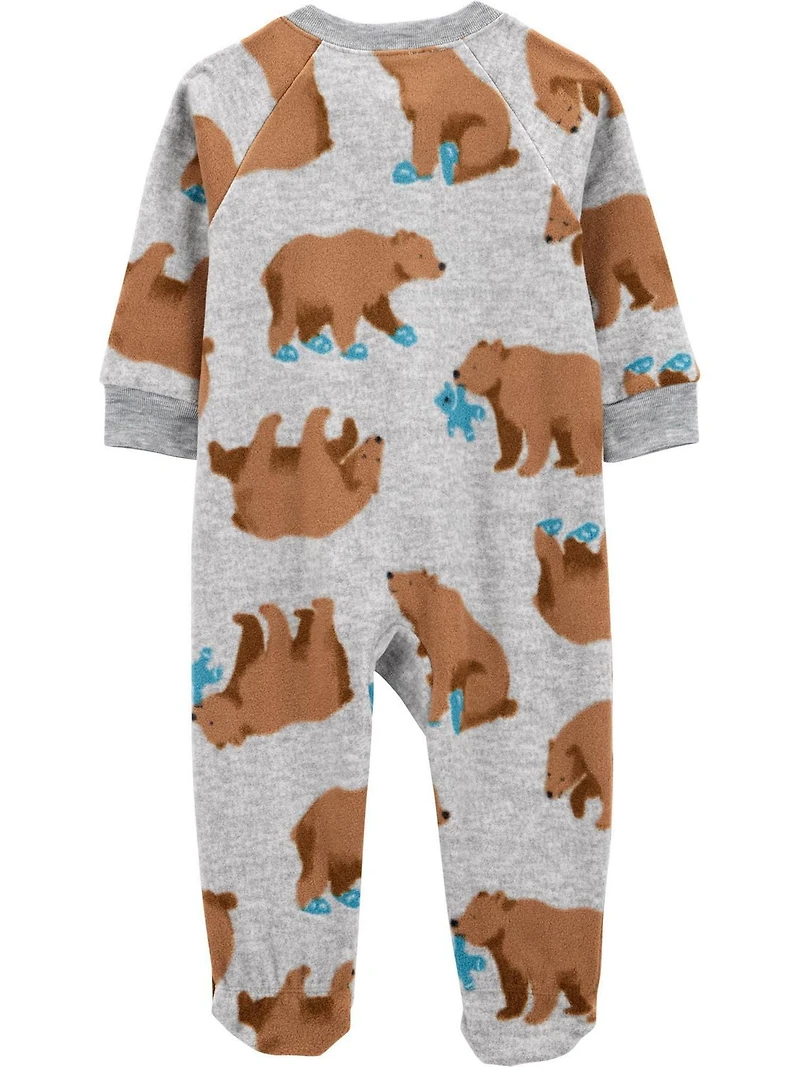 Carter's Child of Mine Toddler Boys' 1-Piece Pajama - Bear, Sizes: 6/9 Months 5T