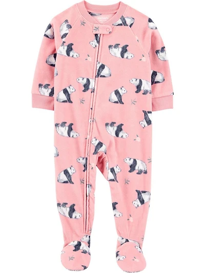Carter's Child of Mine Pyjama 1 pièce pour petite fille - Panda rose Tailles : 6/9 mois 5T