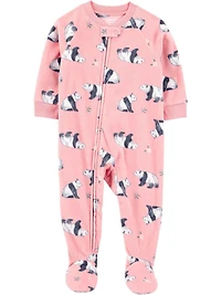 Carter's Child of Mine Pyjama 1 pièce pour petite fille - Panda rose Tailles : 6/9 mois 5T