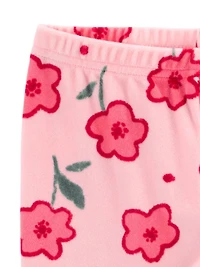 Carter's Child of Mine Pyjama 2 pièces pour petite fille - Motif floral rose Tailles : 6/9 mois 5T