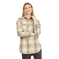 Mexx Women’s Oversized Flannel Shirt