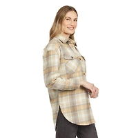 Mexx Women’s Oversized Flannel Shirt