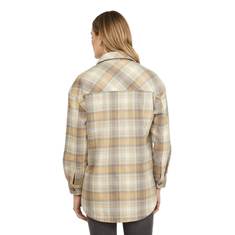 Mexx Women’s Oversized Flannel Shirt