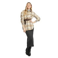 Mexx Women’s Oversized Flannel Shirt