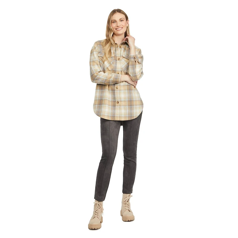 Mexx Women’s Oversized Flannel Shirt