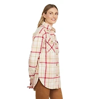Chemise Mexx en flanelle surdimensionnée pour femme