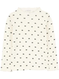 Carter's Child of Mine Jumper Set - Black Bows, Sizes 12 months 5T