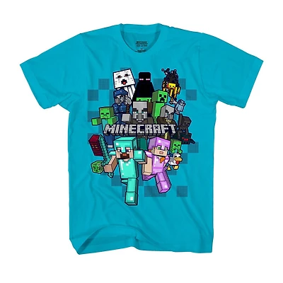 Boys Fortnite Crafty Cluster T-Shirt