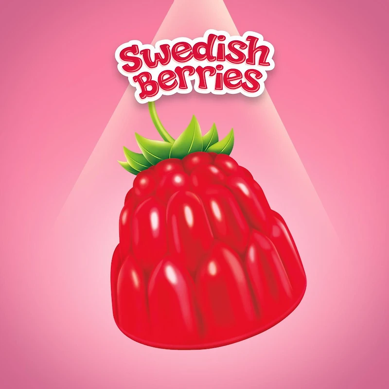Maynards, Swedish Berries Candy, Gummy Candy, Candy Box, 100 g