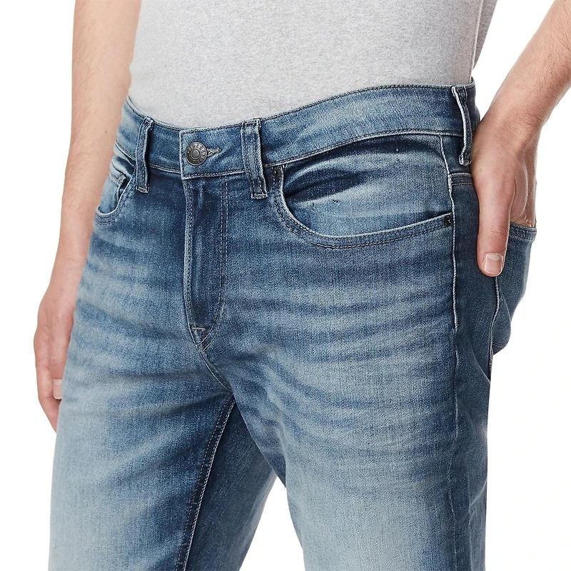 IJeans Men’s Contrasted Straight-Leg Jeans