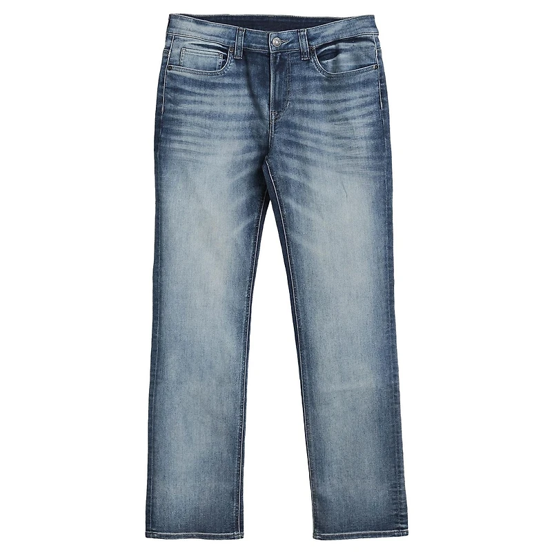 IJeans Men’s Contrasted Straight-Leg Jeans