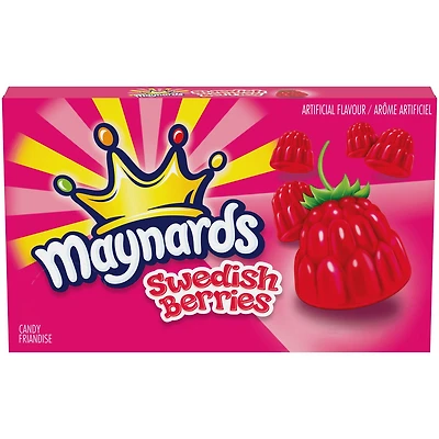 Maynards, Swedish Berries Candy, Gummy Candy, Candy Box, 100 g
