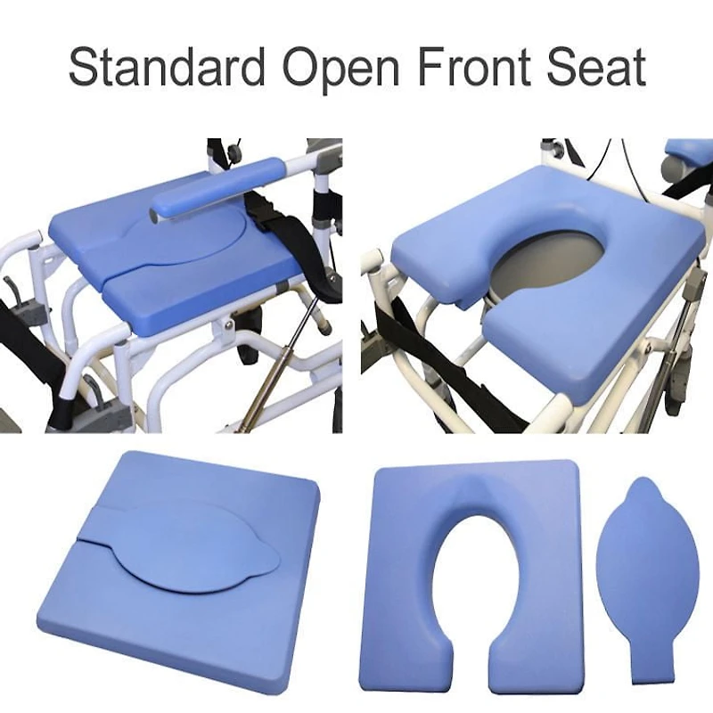 Chaise de douche et d’aisance de 20 po inclinable