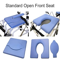 Chaise de douche et d’aisance de 20 po inclinable