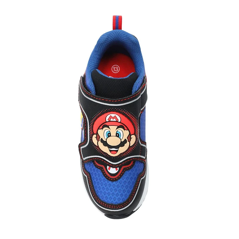 Nintendo Super Mario Light-Up Athletic Sneaker, Sizes 12-4