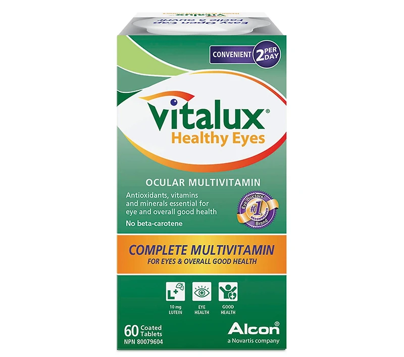 VITALUX(MD) Santé oculaire, multivitamines oculaires, DMLA