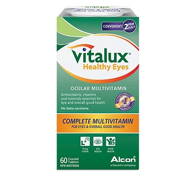 VITALUX(MD) Santé oculaire, multivitamines oculaires, DMLA
