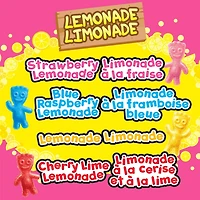 Friandises SOUR PATCH KIDS à saveur de limonade, surets, puis sucrés, Préparé au Canada 60 g