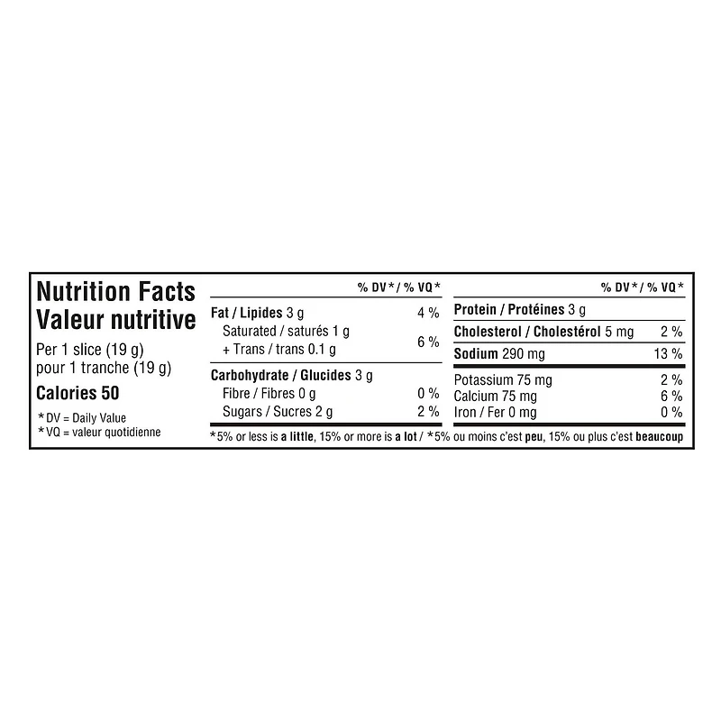 Tranches de fromage Singles Kraft Original 44 tranches