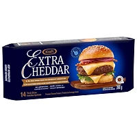Tranches De Fromage Fondu Extra Cheddar 390 g