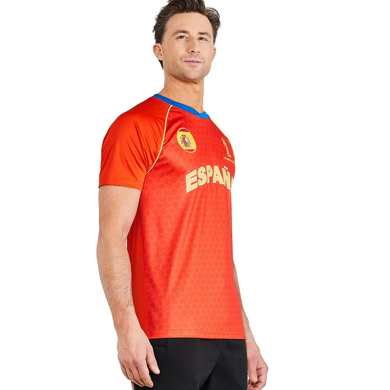 FIFA Men's Spain Jersey, Sizes S-2XL