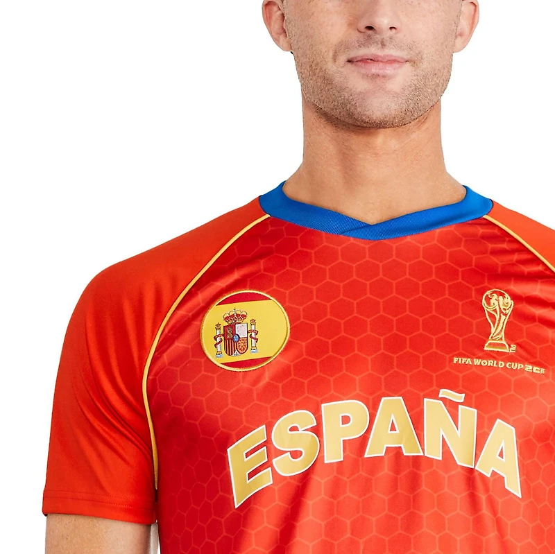 FIFA Men's Spain Jersey, Sizes S-2XL