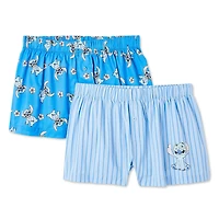 Lot de 2 caleçons boxer de nuit Stitch Disney pour femmes