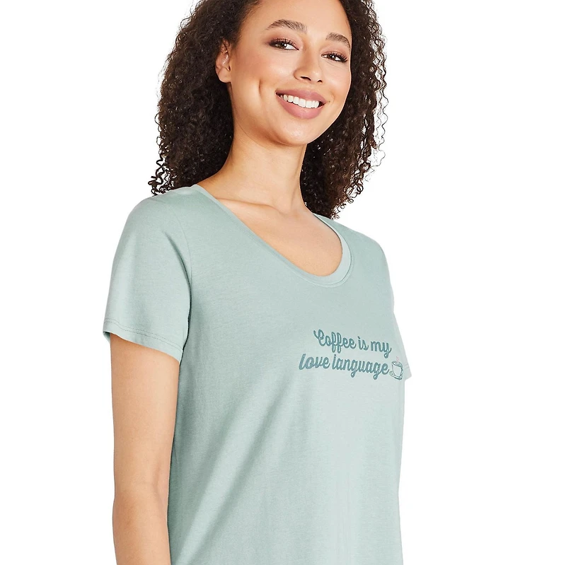 George Women's Scoop Neckline Sleep Tee