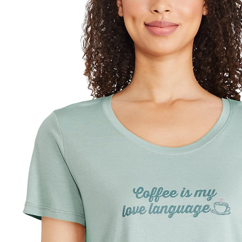 George Women's Scoop Neckline Sleep Tee