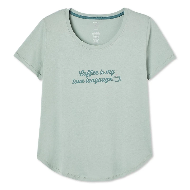 George Women's Scoop Neckline Sleep Tee
