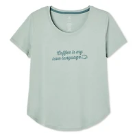 George Women's Scoop Neckline Sleep Tee
