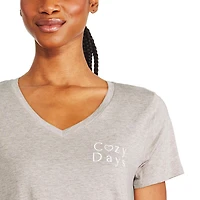 George Women's V-Neckline Sleep Tee, Sizes XS-XXL
