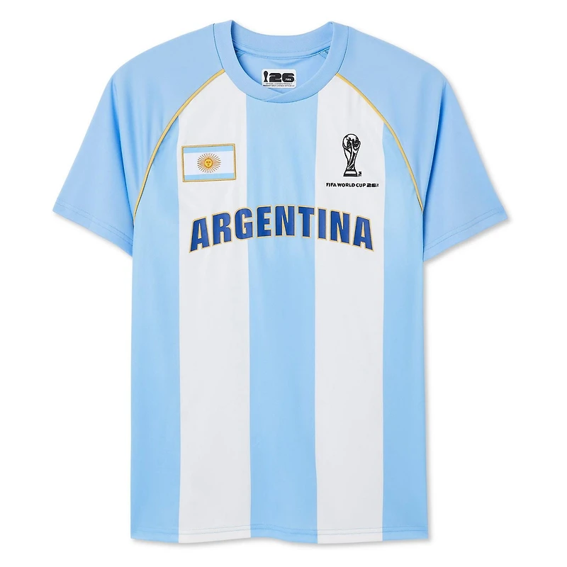 FIFA Men's Argentina Jersey, Sizes S-2XL