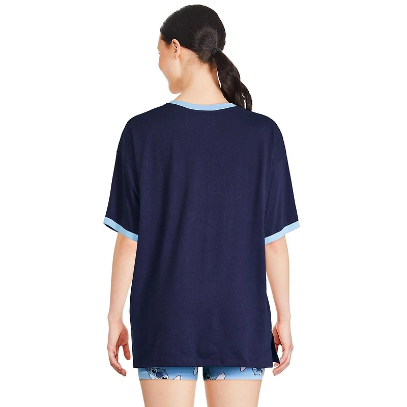 Disney Women's Stitch Pajama 2-Piece Set, Sizes XS-XL