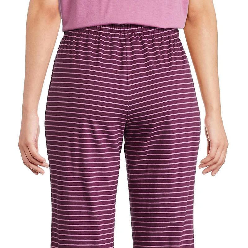 Pantalon de pyjama à jambe ouverte George pour femmes Tailles TP–TTG