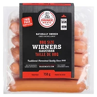 Drake Meats BBQ Size Wieners, 750 g