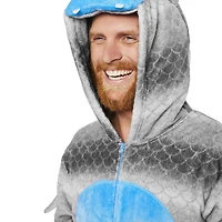 Pyjama 1 pièce d’Halloween au thème familial George pour hommes