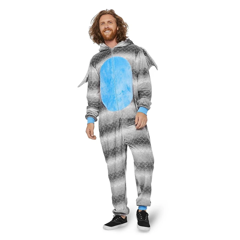 Pyjama 1 pièce d’Halloween au thème familial George pour hommes