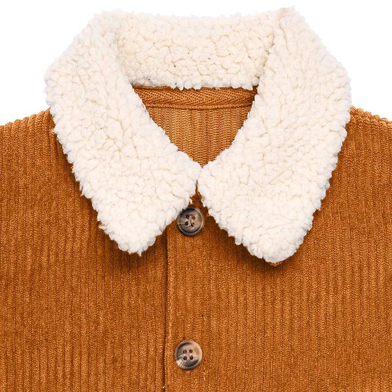 Modern Moments by Gerber - 1 piece Oversized Romper - Brown