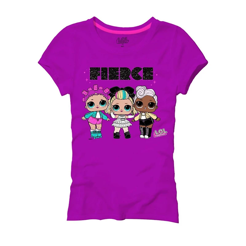 Filles LOL Féroce Tee