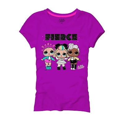 Filles LOL Féroce Tee