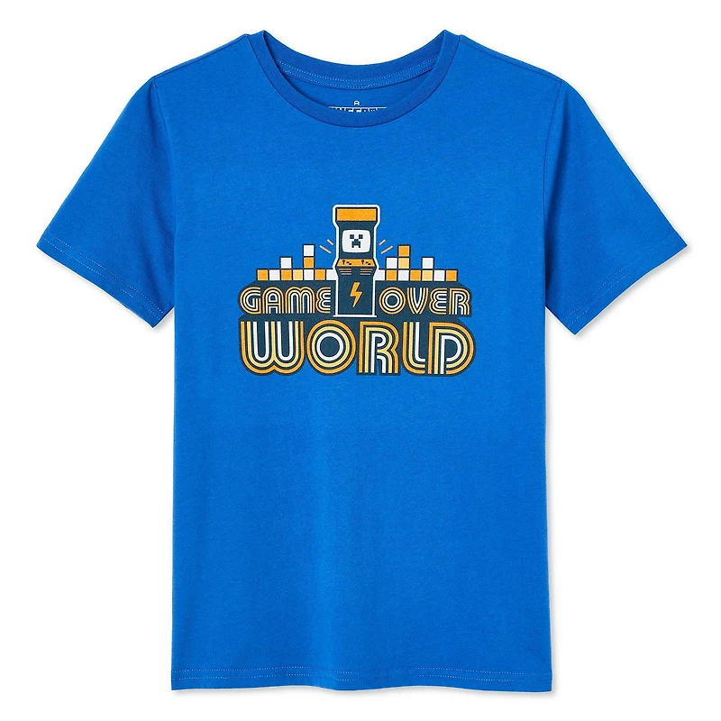 Minecraft Boys' Short Sleeve Tee