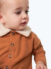 Modern Moments by Gerber - Barboteuse surdimensionnée 1 pièce - Marron