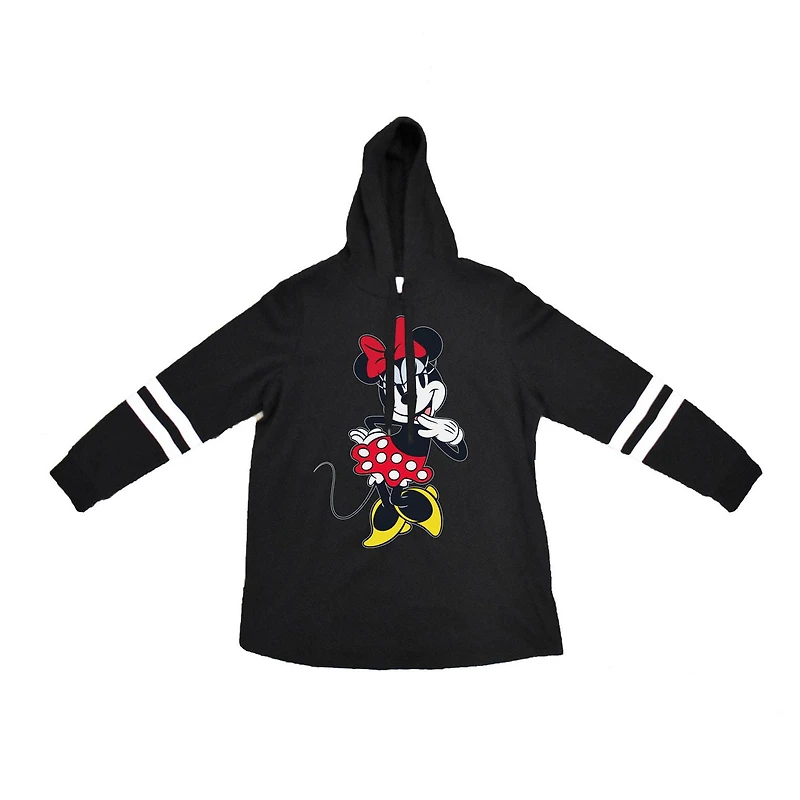 Ladies Plus Disney Minnie Sassy Look Hoodie