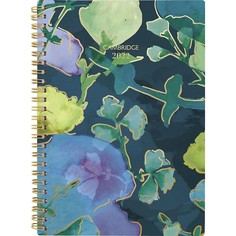 Cambridge Floral 18-Month Medium Planner