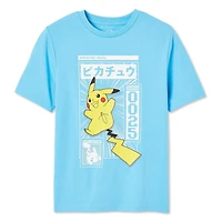Pokemon Boys' Pikachu Short Sleeve Tee