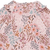 Modern Moments by Gerber - 2 piece Smocked Dress + Tights - Floral