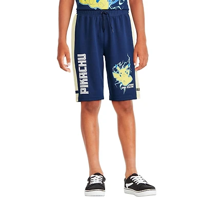 Short Pikachu Pokémon pour garçons Tailles TP–TG