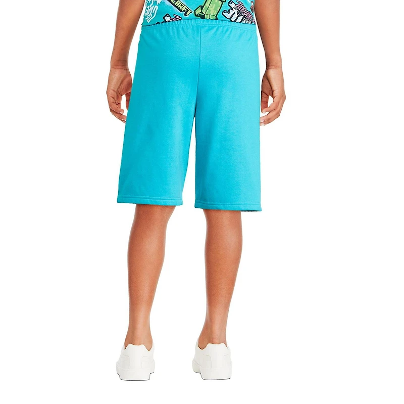 Short en molleton Minecraft pour garçons
