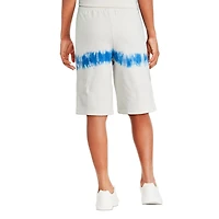 Short en molleton teint par nouage Stitch Disney pour garçons Tailles TP–TG